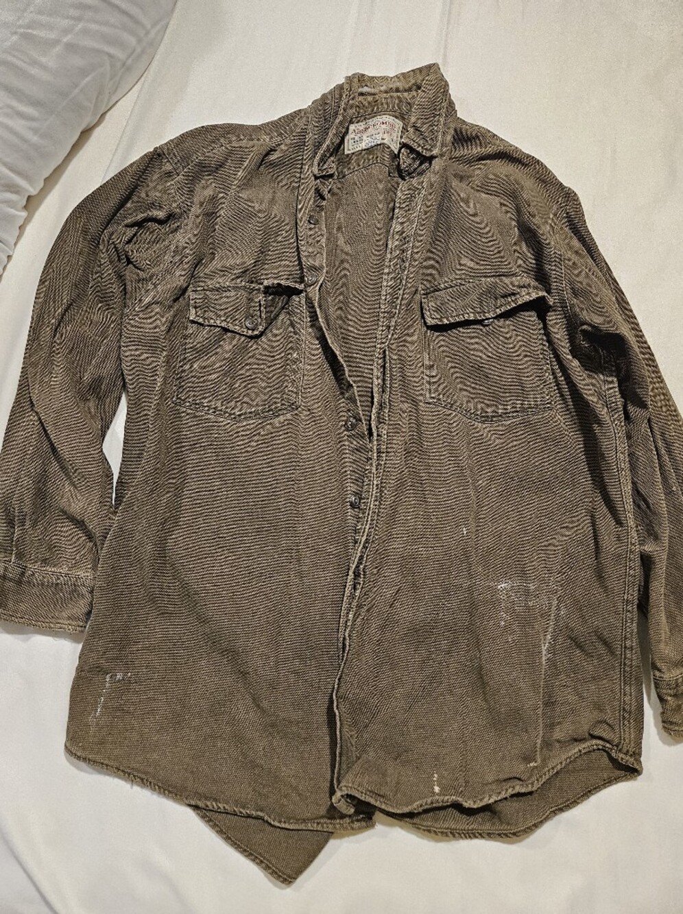 Vintage Mens Cotton Shirt